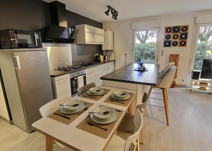 Apartamento Avec Garage Et Terrasse Au Coeur De Colmar, Pres De La Route Des Vins D'alsace - Fr-1-722-6 Colmar