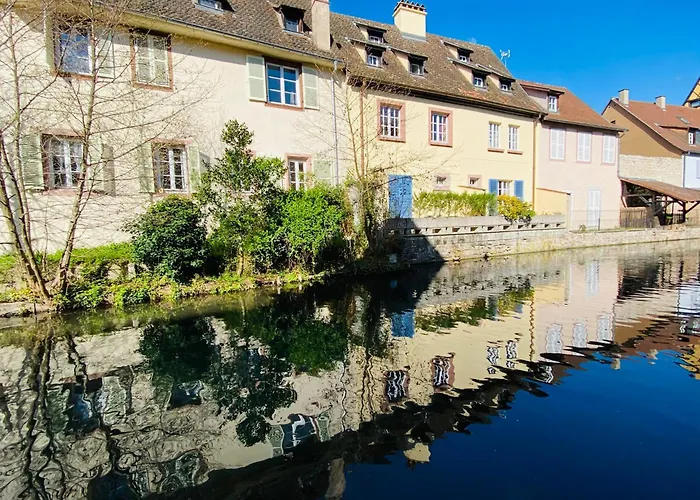 Apartamento Avec Garage Et Terrasse Au Coeur De Colmar, Pres De La Route Des Vins D'alsace - Fr-1-722-6 *